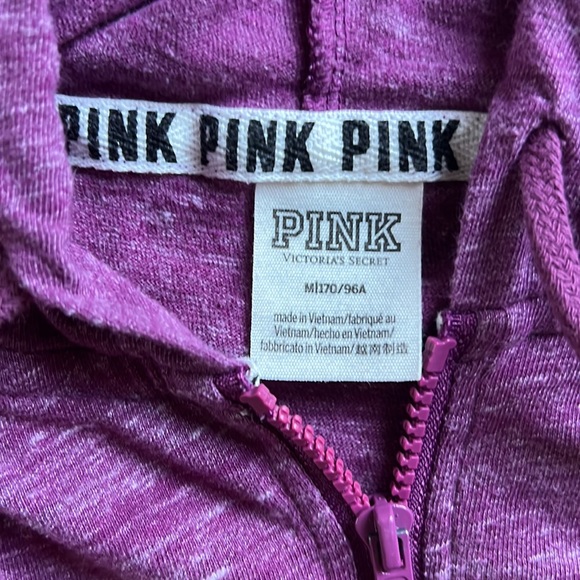 VS Pink lightweight Zip up - Picture 3 of 10